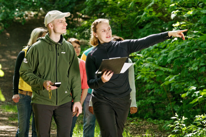 Schatzsuche im Potsdamer Wald